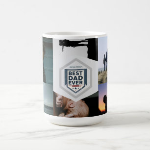 Caneca De Café Melhor Pai de Todos Tipografia de Paternidade Desi