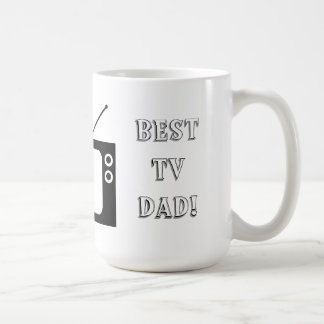 Caneca De Café Melhor Pai de TV!