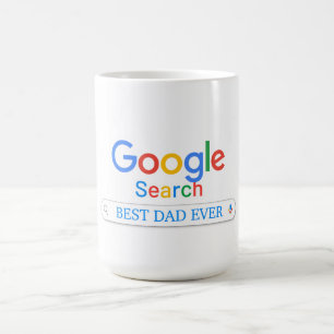 Caneca De Café Melhor Pai do Mecanismo de Pesquisa do Google
