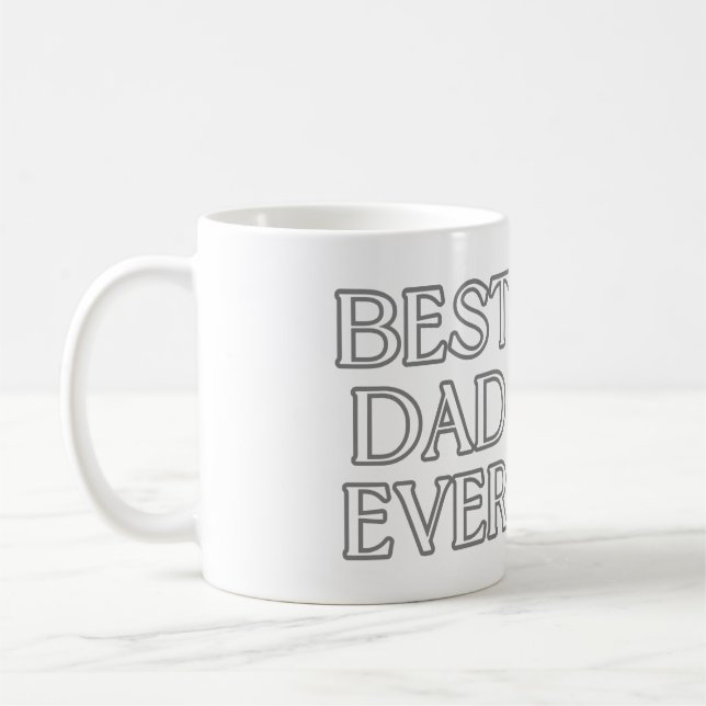 Caneca De Café melhor pai do mundo (Esquerda)