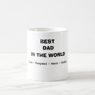 CANECA DE CAFÉ MELHOR PAI DO MUNDO