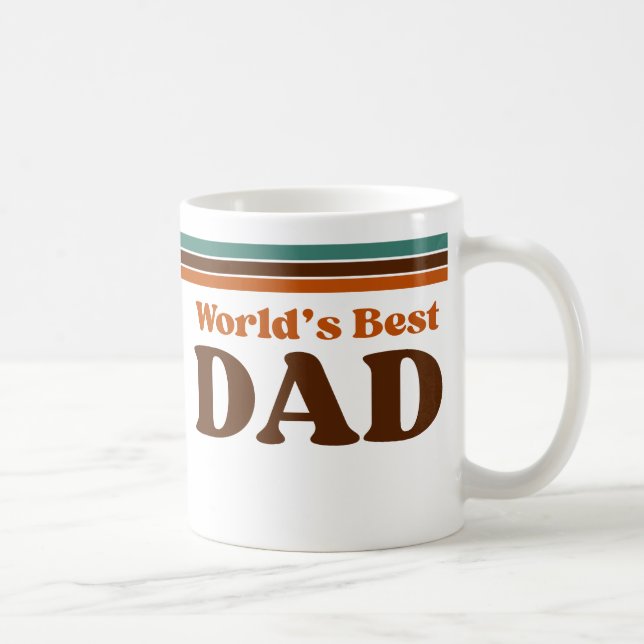Caneca De Café Melhor Pai do Mundo  (Direita)