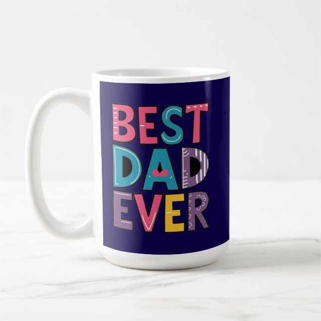 Caneca De Café Melhor Pai do Mundo  (Esquerda)