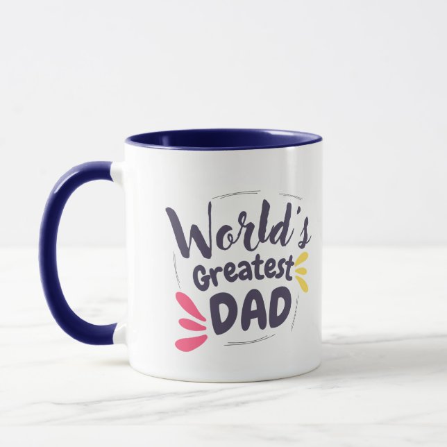 Caneca de Café Melhor Pai do Mundo (Esquerda)