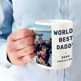 Caneca De Café Melhor Pai do Mundo Foto Lembrança
