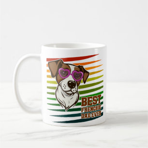 Caneca De Café Melhor Pai Frenchie de Todos os Tempos Presente Di