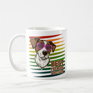 Caneca De Café Melhor Pai Frenchie de Todos os Tempos Presente Di