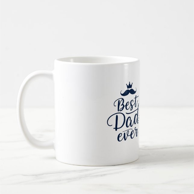 Caneca De Café Melhor Pai Nunca (Esquerda)