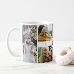 Caneca De Café Melhor Pai Nunca   Dia de os pais 8 Colagem de Fot
