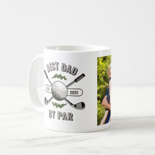 Caneca De Café Melhor Pai Personalizado Por Par Foto & Ano