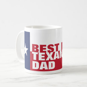 Caneca De Café Melhor PAI TEXAN Coffee Mug
