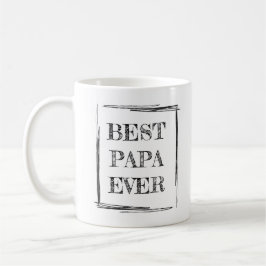 CANECA DE CAFÉ MELHOR PAPA CLÁSSICO NUNCA