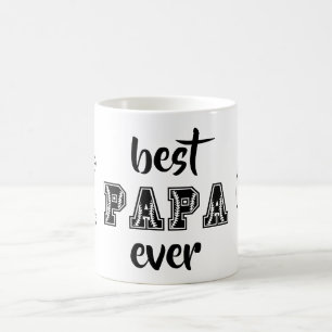 Caneca De Café Melhor Papa Já Personalizado Tema De Beisebol