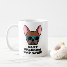 Melhor Papai Frenchie Dia dos Pais Red Fawn French