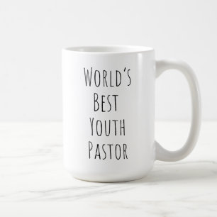 Caneca De Café Melhor Pastor Jovem do Mundo