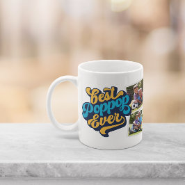Caneca De Café Melhor Poppop Nunca | Vovô Foto