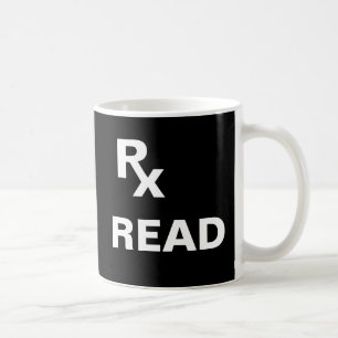 Caneca De Café Melhor Prescrição - "RX READ" - Plano de Vida