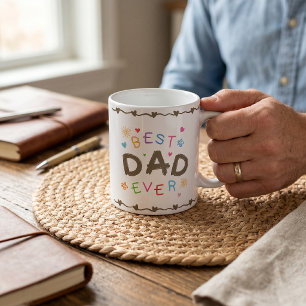 Caneca De Café Melhor Presente de Dia dos Pais para Pai