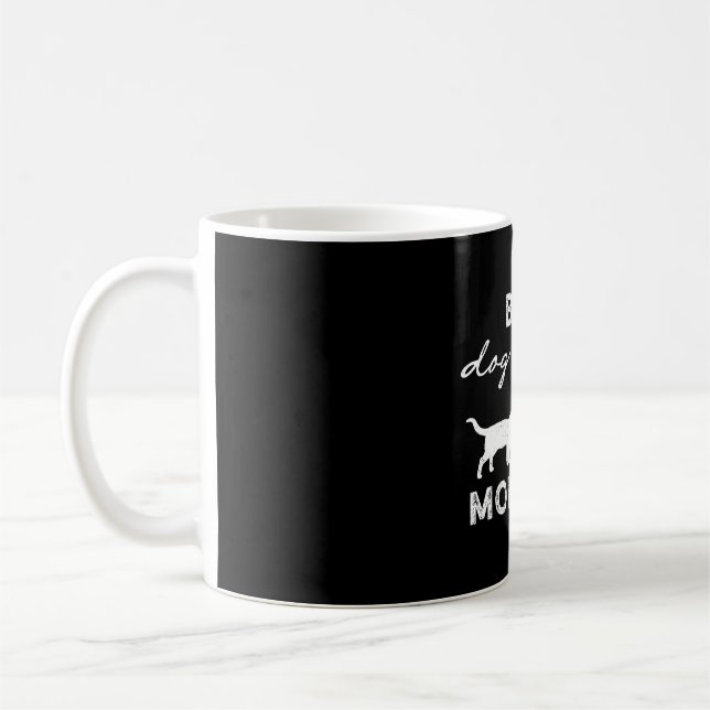 Caneca De Café Melhor Presente de Mãe de Cachorro e Gato Presente (Esquerda)