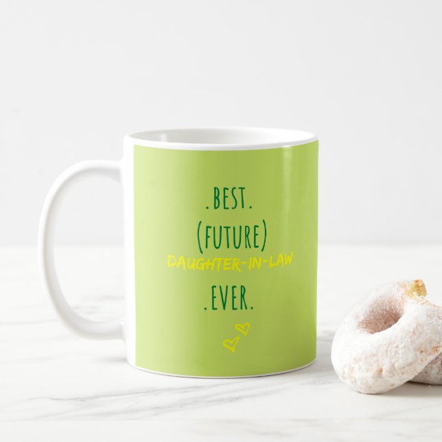 Caneca De Café Melhor Presente de Noivado para a Futura Nora (Com Donut)