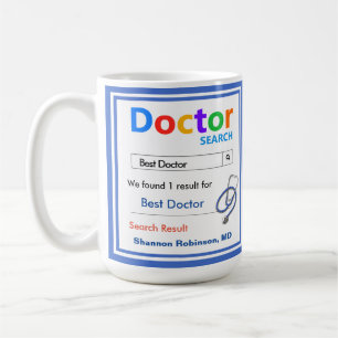 Caneca De Café Melhor Presente Do Médico Personalizado Engraçado
