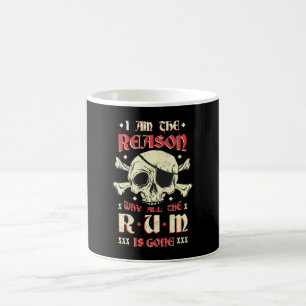 Caneca De Café Melhor Presente do Pirata de Rum