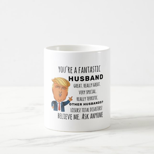 Caneca De Café Melhor presente para marido (Centro)