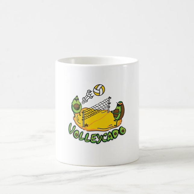 Caneca De Café Melhor presente para vôlei (Centro)