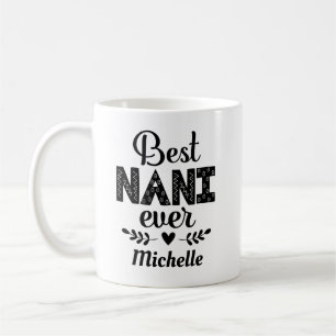 Caneca De Café Melhor presente personalizado de Nani nunca para a