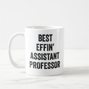 Caneca De Café Melhor Professor Assistente de Effin