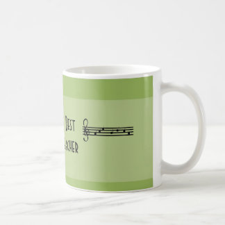 Caneca De Café Melhor Professor de Música do Mundo