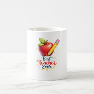 Caneca De Café Melhor Professor de Todos os Tempos