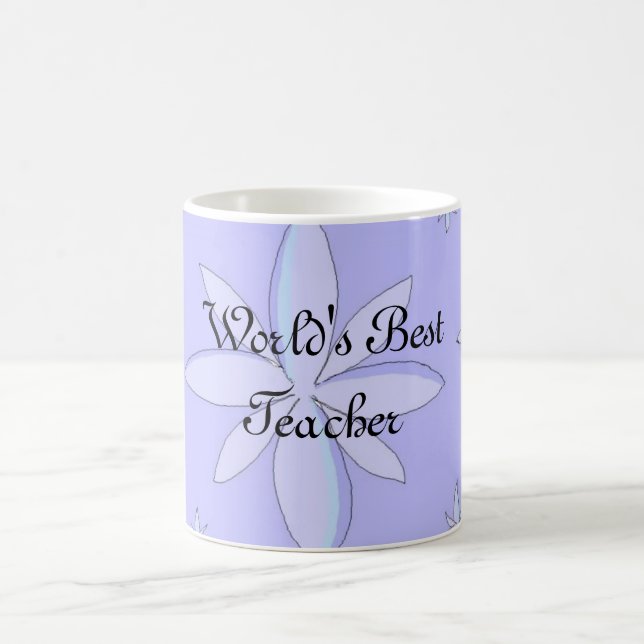 Caneca De Café Melhor Professor do Mundo (Centro)