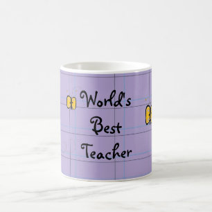 Caneca De Café Melhor Professor do Mundo