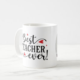 Caneca De Café Melhor Professora aprecia fotos personalizadas