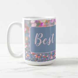Caneca De Café "Melhor Professora" Confetti - Mug de Café Persona