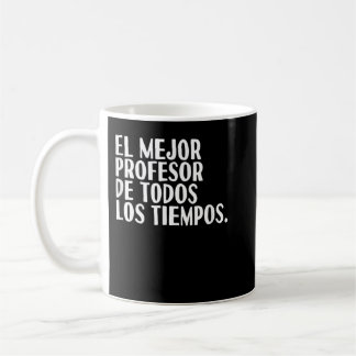 Caneca De Café Melhor Professora De Língua Espanhola Apreciada