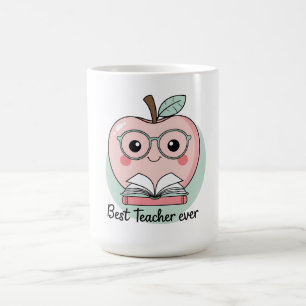Caneca De Café Melhor Professora Design da Apple