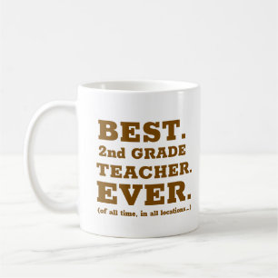 Caneca De Café Melhor Professora do 2º Ano de Sempre