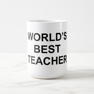 Caneca De Café Melhor Professora do Mundo
