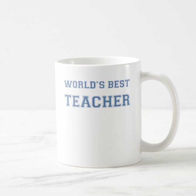 Caneca De Café Melhor Professora do Mundo (Direita)