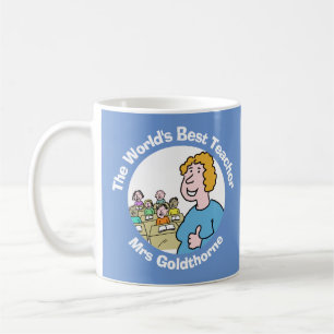 Caneca De Café Melhor Professora do Mundo