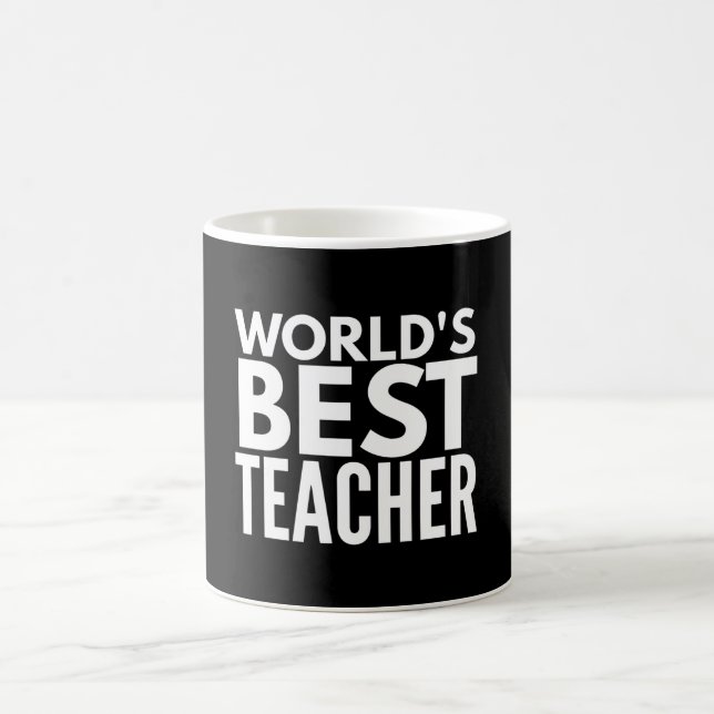 Caneca De Café Melhor Professora do Mundo (Centro)