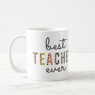 Caneca De Café Melhor Professora Personalizada Que Já Recebeu Pre
