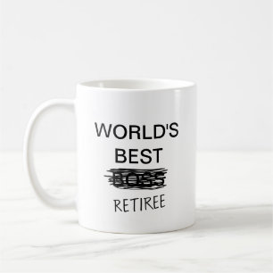 Caneca De Café Melhor Retiree Mug do Mundo