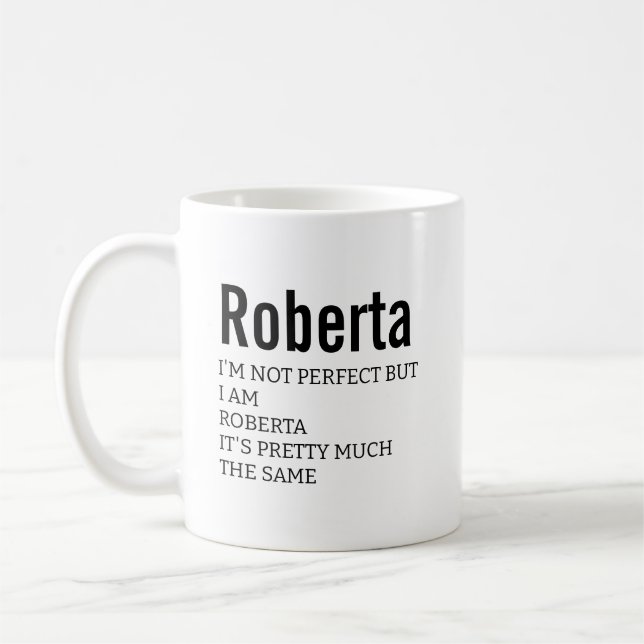 Caneca De Café Melhor Sarcástico, melhor dote de definição de Rob (Esquerda)