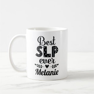 Caneca De Café Melhor SLP Terapista de Fala Nunca