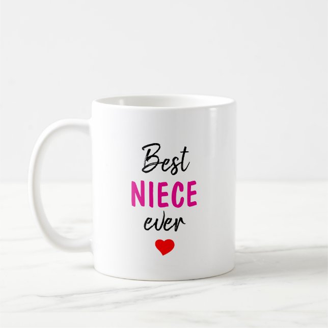 Caneca De Café Melhor Sobrinha do Mundo (Esquerda)