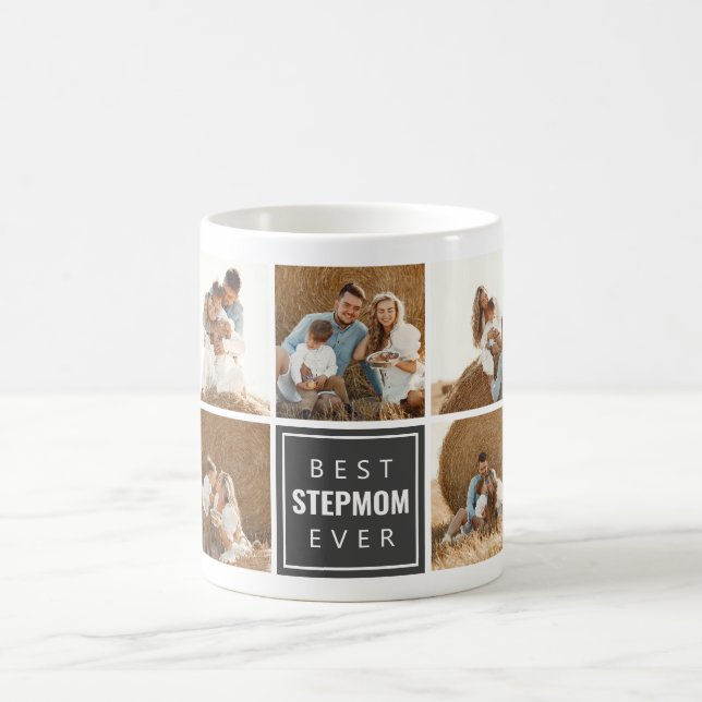 Caneca De Café Melhor Stepman Alguma Vez Coffee Mug (Centro)