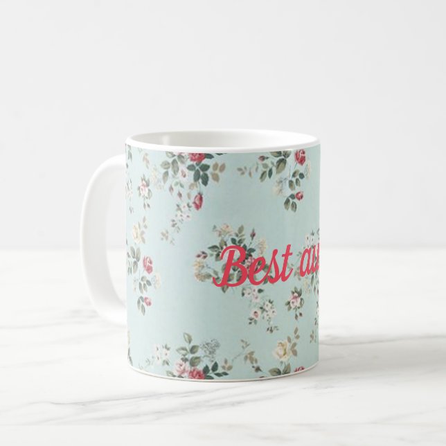 Caneca De Café Melhor tia (Frente Esquerda)